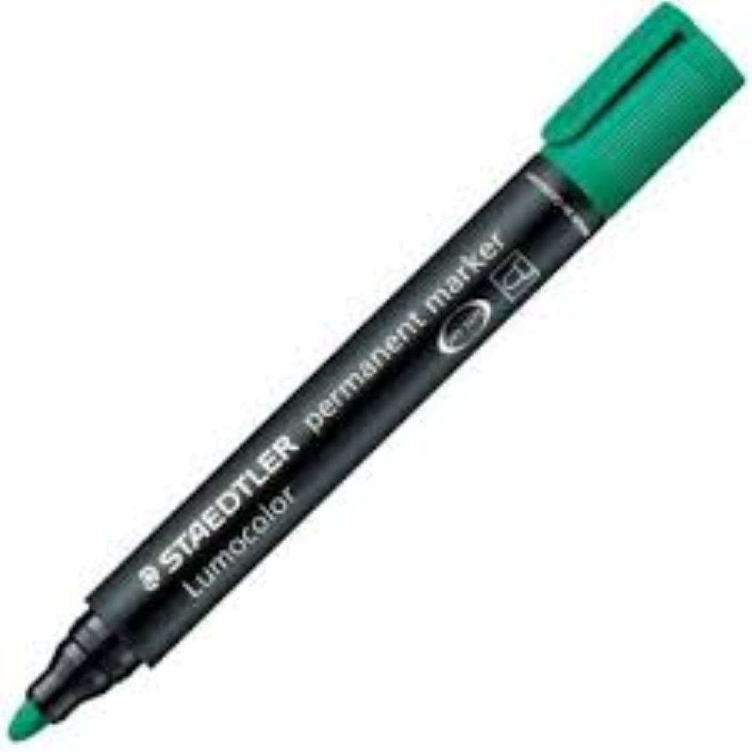 STAEDTLER PERM MARKER ROUND 352-5 GRN